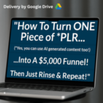 Tony Shepherd $5K PLR & AI Strategy